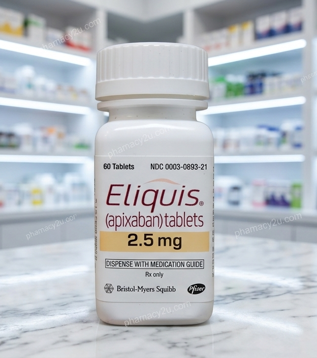 Eliquis Apixaban 2.5mg Eliquis Apixaban 2.5mg